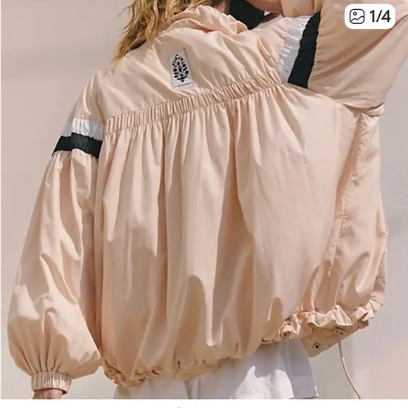 Free People Movement On The Go Windbreaker Sz Medium - Picture 2 of 16